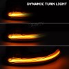 XUKEY 2 Sequential LED Side Mirror Turn Signal Lights Smoked