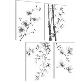 mojoliving Japan Poster Japan Decoration Japanese Decoration Aesthetic Pictures Anime Japanese Pictures Anime Poster Pictures Living Room Japan Gift (Japan Bamboo)