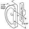 Prime-Line C 1224 Sliding Patio Door Handle Set - Replace