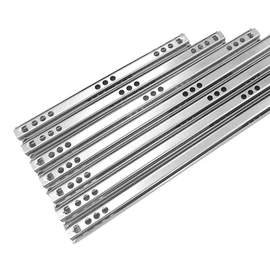 SEIWEI 2Pcs Drawer Slides, 6 Sizes Ball Bearing Steel Drawer Runner for Files, Desk Pedestals and General Storage Drawers