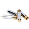 4PCS Preffair/R1722 Audio Connector Gold Plated Self Locking Solderless RCA