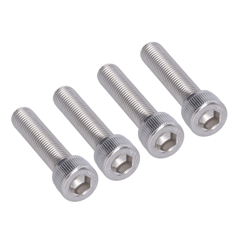 M10X1 25 Schraube M10 1,25 4Pcs Hex Bolt Socket Cap