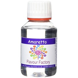 Flavour Factory Amaretto Intense Food Flavouring, 100 ml