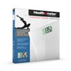 Health o Meter HDM171DQ 60 Glass Weight Tracking Scale, 4.15