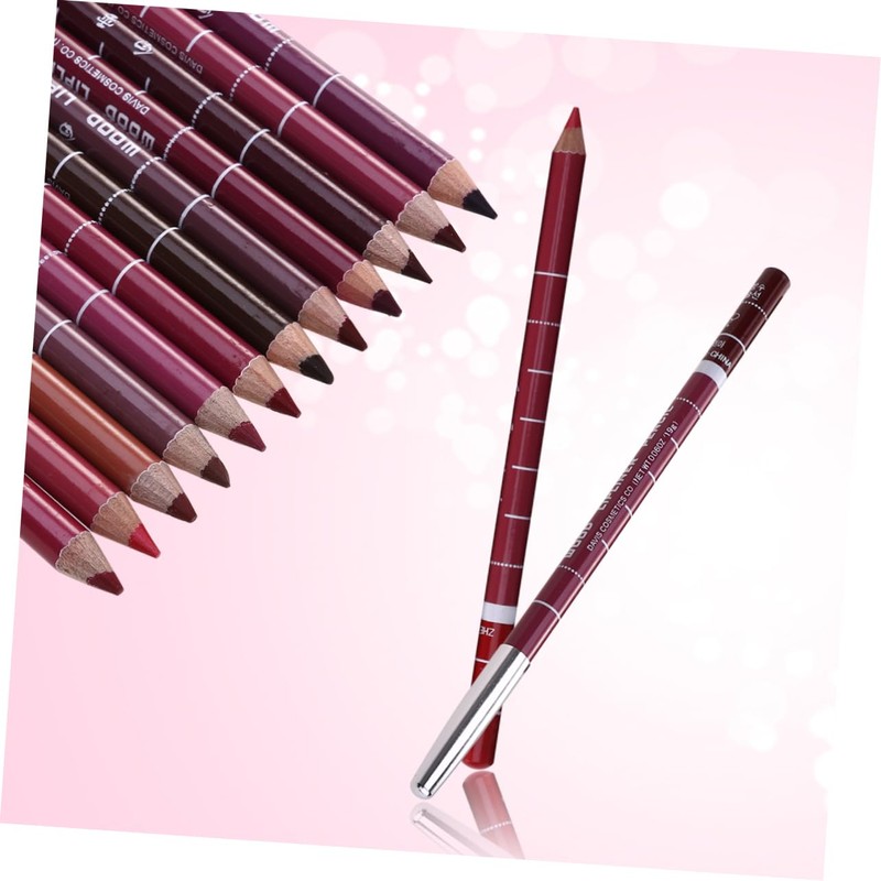 Beavorty 36 Pcs Lip Liner Pencils Set Pipliner Pencil Waterproof