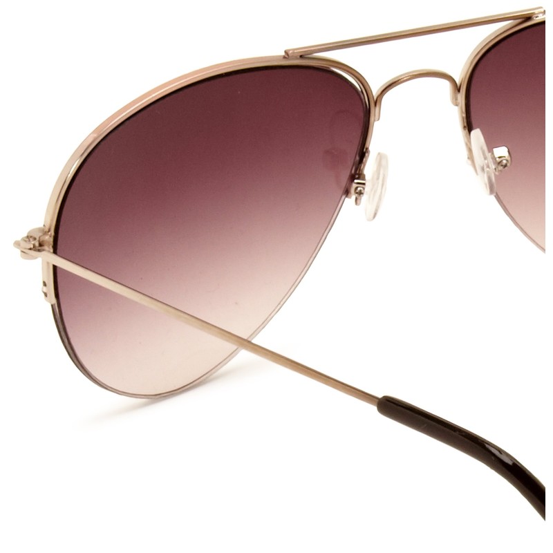 Eyelevel Colonel Pilot Style Men's Sunglasses Silver Effect One Size