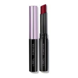 L'BEL - Forever Labial Mate en Barra Color Rouge 2g, De Larga Duración, con Colágeno, Labial de Color con Acabado Mate, Repara y Suaviza los Labios, Fija el Color y Evita Transferencia