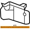 GM 25830935 Rocker Panel Extension Molding - Left