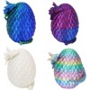 4PCS 3D Printed Dragon Eggs with Dragon Inside Articulated Crystal