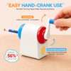 M&G Manual Pencil Sharpener, Hand Crank Pencil Sharpener for 6-8mm
