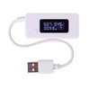 ARCELI White Tail LCD Backlight LCD Digital Display USB Ammeter