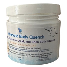Diva Stuff Advanced Body Quench Pumpkin Marshmallow Scent, With Beef Tallow, Hyaluronic Acid, Shea Butter, Deep Hydration, Plumps, Smooths and Hydrates