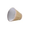 Aspen Creative 33003 Small Pleated Empire Shape Chandelier Clip-On Lamp