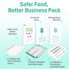 Hambli Safer Food Better Business 2025, Food Safety Book for Caterers, 13 Month Diary, Fridge Temperature Records, Allergen Labels & Posters - SFBB Food Safety Pack for Restaurants, Takeaways, Pubs, Cafes