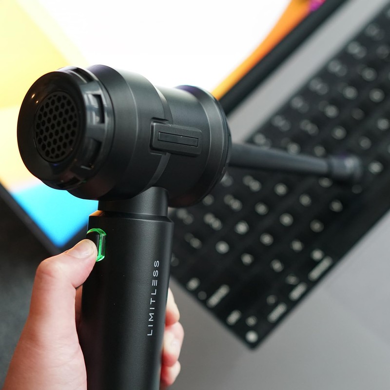 Limitless 2-in-1 Portable Cordless Powerful 3-Mode 14000Pa Handheld Vacuum &