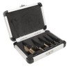 5PCS HSS4241 Step Cone Drill Bit Metric Hole Cutter Bit