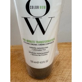 New Color WOW One-Minute Transformation Anti Frizz Hair Styling Cream 4oz (SH9)