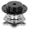 Universal 6 Hole Steering Wheel Quick Release Disconnect Hub Adapter