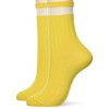 Gunze Sabrina Women's Socks, Washi Thread Socks, Sheer Line, 62