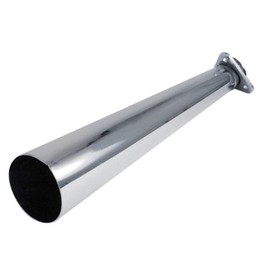 Exhaust Stinger, Small 3 Bolt Swivel Flange, Chrome, Compatible with Dune Buggy