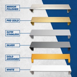 UAP Stainless Steel Hidden Fix Letterplate Restrictor Shrouds - Letterbox Cowl Visor Guard for Extra Security (PVD Gold)