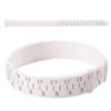 Gauge Ruler Soft Bracelet, Adjustable Size Measuring Wrist Plastic, Wrist