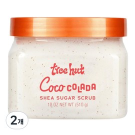 Tree Hut Shea Sugar Body Scrub Coco Colada, 510g, 2 pieces / 트리헛 시어슈가 바디스크럽 코코콜라다, 510g, 2개
