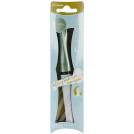 Kuretake Zig Memory System Wink of Luna Metallic Brush Pen, Green