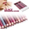 Conjunto de lápiz de lápiz labial 12 piezas labial 12