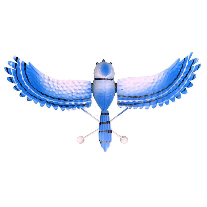 Esschert Design ZYCT819 Metal Blue Jay Rocker Stake