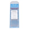 10PCS Set TIG Welding Tungsten Electrodes 1/8x6in Arc Welding Tungsten