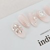 Byeolbitgra Handmade Nail Tips - Coffin Midi / 별빛그라 수제네일팁