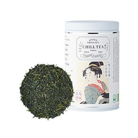 Premium Japanese Sencha Green Tea by CHILL TEA Tokyo – 100% Japanese Sencha - First Flush Loose Leaf - Mellow Umami Flavour - (80g Loose Leaf)