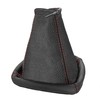 L&P A0002-1 Gear Stick Gaiter 100% Genuine Leather Black Stitching