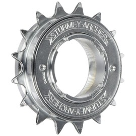 SunRace 16 Teeth Free Wheel for Chain - Chrome, 1/2 x 3/32 Inch