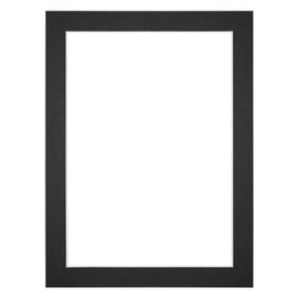 yd. Mount 60 x 80 cm / 52 x 72 cm Cardboard Black Edge 3 cm Straight