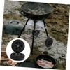 Sosoport 2pcs Bbq Wheels for Grill Cart Bbq Grill Wheels