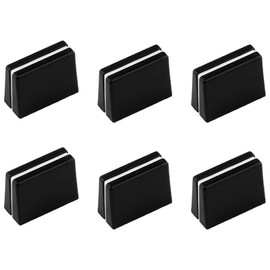 6 x Fader Caps, Fader Cap, Slider Knob, Replacement Parts, Easy Installation, Elegant Black Design, for Pioneer DJM600 700 750 800 850 900 2000 DJ Mixer
