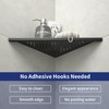 Bernkot Corner Shower Shelf 2 Pack, 304 Stainless Steel Shelf