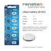 Renata CR1025 Batteries - 3V Lithium Coin Cell 1025 Battery