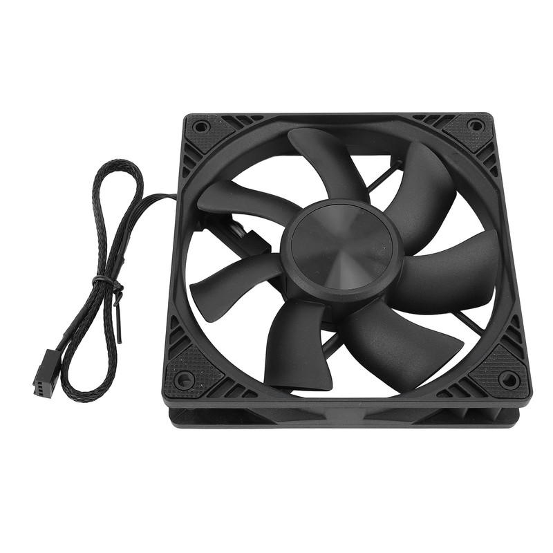 PC Case Fan 120mm PWM Intelligent Control MFDB Bearing Case