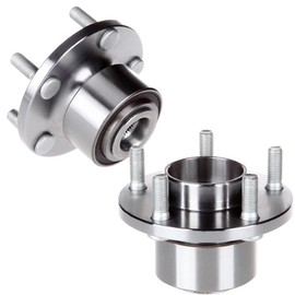 ECCPP Wheel Hub and Bearing Assembly Front 513255 fit for Volvo C30 2007-2013, for Volvo C70 2006-2013, for Volvo S40 2004-2 5 Lugs Wheel Bearing Hubs with ABS 2pcs