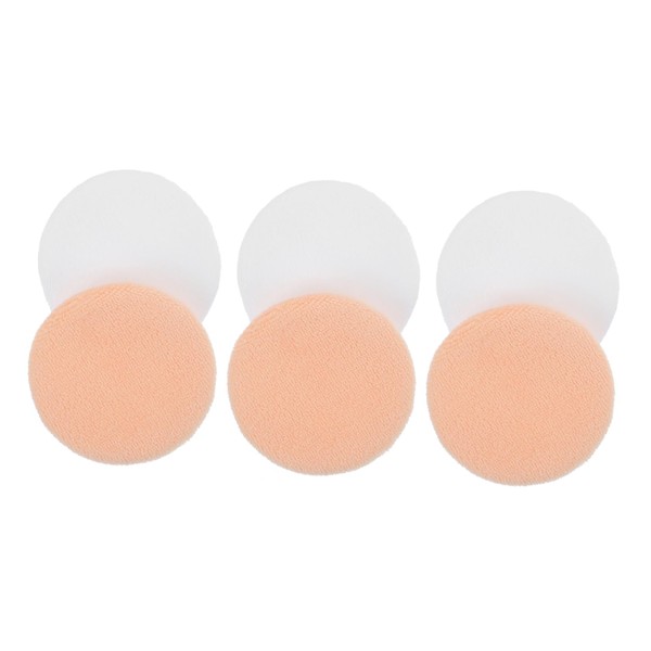 TOVINANNA 20pcs Powder Puff for Loose Powder Application Washable Velour