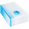 REXOO 6-Piece Vacuum Bag 100 x 80 cm Storage Bag