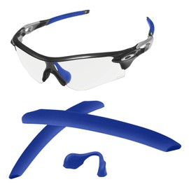 AOZAN Replacement Sock Kits Compatible with Oakley RadarLock Path/Edge/XL Sunglasses - Deep Blue