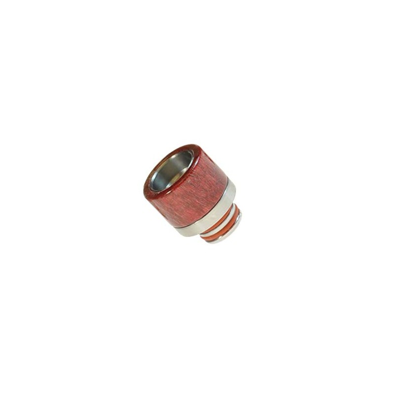 Armerah Steps 510 Drip Tip eCig Mouthpiece Short/Big Stabilised-Wood/Steel Single