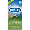 DenTek Earth Friendly Floss Picks, Organic Plant-Based bio-Plastic Handles, Mint,