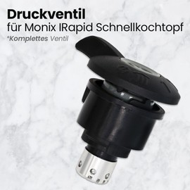 Anakel Home Replacement Pressure Control Valve Compatible with Monix iRapid 4L and 6L Pot with Installation Accessories