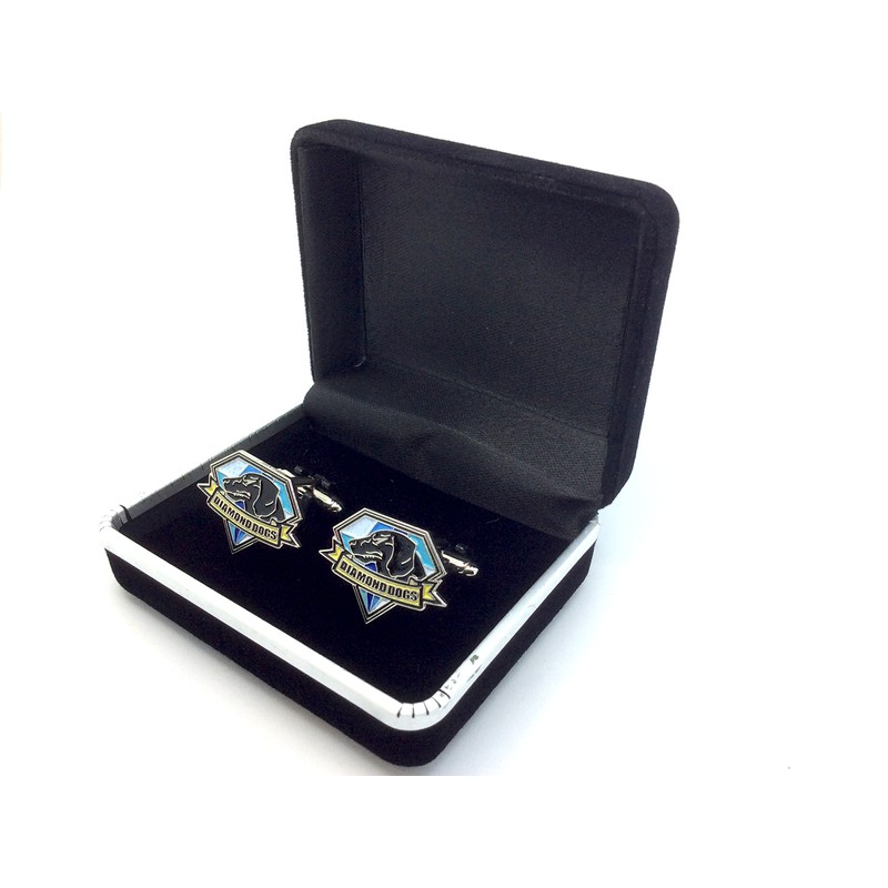 Patch Nation Diamond Dogs Metal Gear Solid Cosplay Cufflinks +Gift