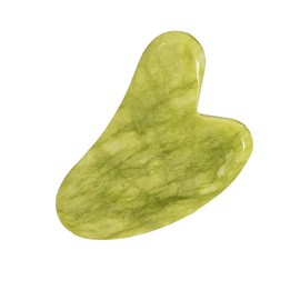 Jade Roller for Face and Gua Sha Set, Jade Roller, Gua Sha Massage Set, Face Roller for Eye Puffiness Treatment, Skin Tightening, Rejuvenate Face & Neck, Natural Green Slimming Massager (Green)